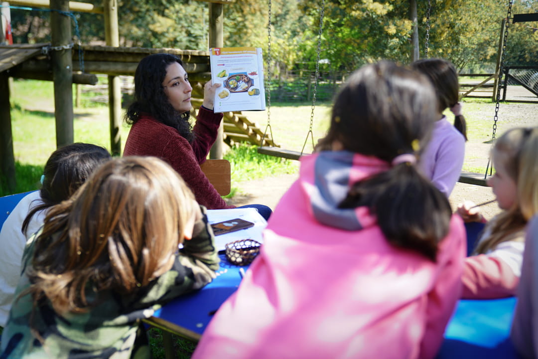 Clase al aire libre